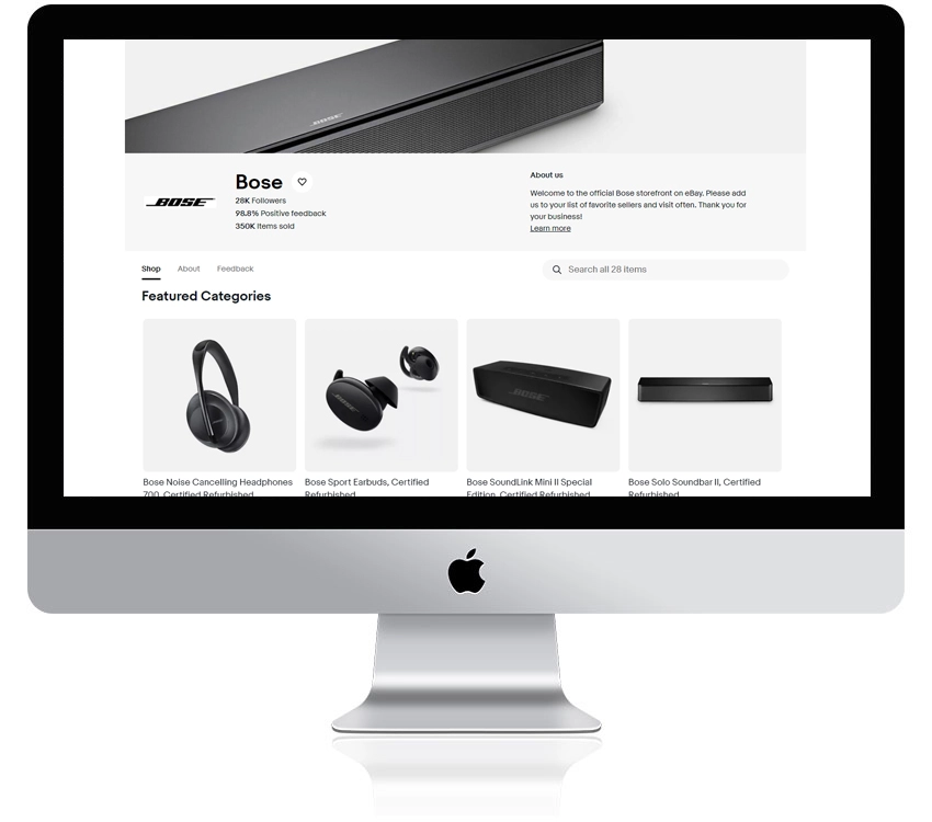 eBay listing template design demo 5 by RS WebLabs