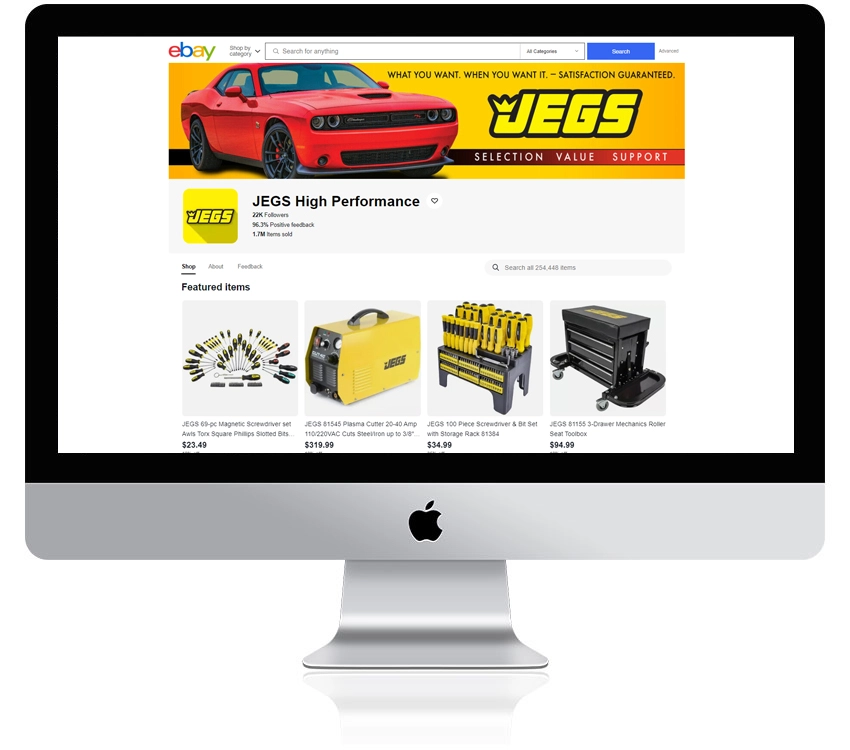 eBay listing template design demo 7 by RS WebLabs