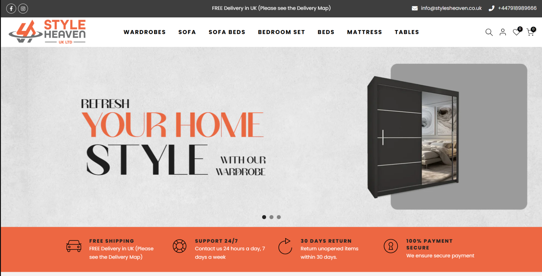 Custom Shopify store design and product listings by RS WebLabs